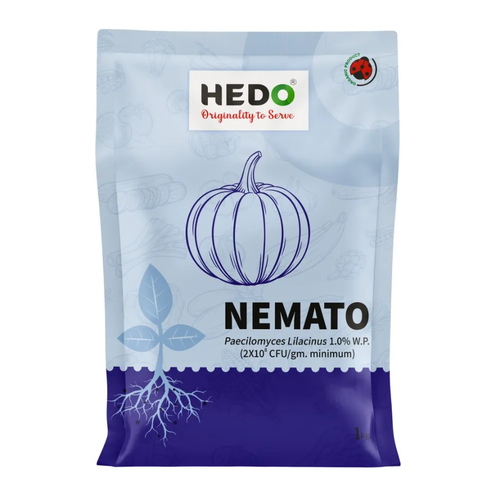 3483838541736225417 HEDO Nemato (Paecilomyces Lilacinus 1.0% WP) Bio Pesticide, Effective Against White Grubs And Other Harmful Soil Pathogens - Image 1